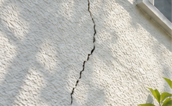 外壁のひび割れのイメージ
